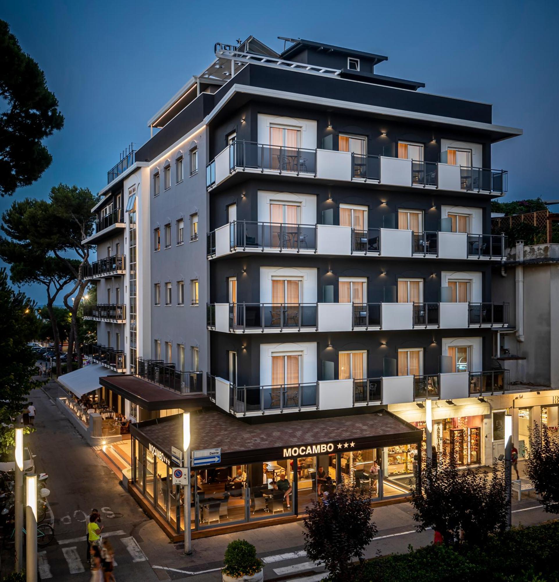 Hotel Mocambo Riccione Esterno foto
